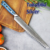 Chef Knife Japanese Takobiki Knife 10 Inch Blade Home Cooking Tool Sushi Sashimi - £110.26 GBP