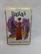 Dallas Delta Air Lines Poker Playing Card Deck - £7.51 GBP