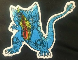 Space Godzilla Monster 4&quot; Embroidered Figure Patch Kaiju Sew Iron Toho V... - £17.37 GBP