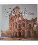 2026  WALL CALENDAR ~12&quot; x 24&quot; [When Open] TRAVEL - $6.99