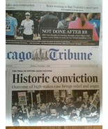 Chicago Trib-Historic Conviction Van Dyke GUILTY Sun Oct 7th Breaking Ne... - €4,26 EUR