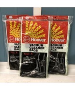 9 Hoover Vacuum 3 x 3 Bags Type A 1978 Sealed Made In USA Top Fits A Few... - $18.67