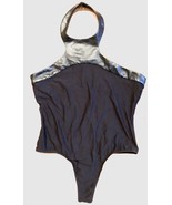 NWT Alix Leather Halter Neck Bodysuit Black sz L - $39.99