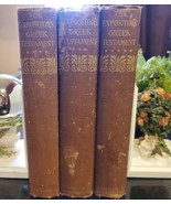 The expositor&#39;s Greek Testament.  Rev. W. Robertson Nicoll. Vol. 3-5. Ho... - $92.57
