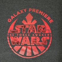 RARE Star Wars The Force Awakens 2015 Galaxy Premiere T-shirt Limited Ed... - $16.99