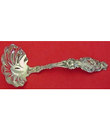 Lily by Whiting Sterling Silver Gravy Ladle 7&quot; Antique Serving  - $286.11