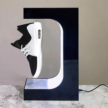 360 Rotation Floating Shoe Display Stand Led Magnetic Levitation Sneaker Rack - £106.93 GBP