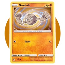 Hidden Fates Pokemon Card (O01): Geodude 33/68 - £1.49 GBP