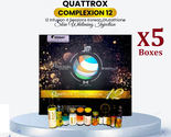 5 Boxes ORIGINAL QUATTROX COMPLEXION 12 - FREE EXPRESS SHIPPING TO USA - $1,250.00