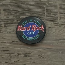 Vintage Hard Rock Cafe Save the Planet We Recycle - Button Pin - $94.64 MXN