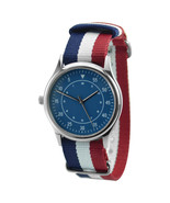 Backward Watch Numbers (5-55) Blue Face Unisex Free shipping worldwide - £33.77 GBP