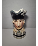 Vintage Cute Ceramic 8&quot; Toby Jug/Mug With Musical Box - Music Plays When... - $319.69 MXN
