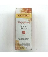 Burt&#39;s Bees Truly Glowing Glow Booster with Antioxidant-Rich Oils, 0.51 ... - £9.31 GBP