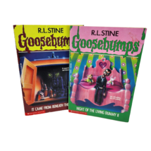 R.L Stine Goosebumps # 30 # 31 Night Living Dummy Ii Book Childrens Paperback - £18.98 GBP