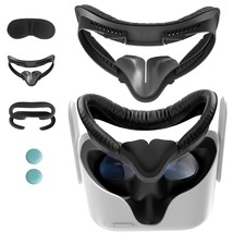 Vr Face Pad For Oculus Quest 2 Accessories, 6-In-1 Set Facial Interface Bracket  - £29.75 GBP