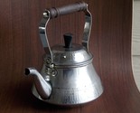Vintage Revere Ware Copper Tea Kettle Wooden Handle Teapot - £31.69 GBP