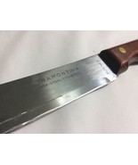 Vintage Tramontina Butcher Knife 8” Cooking Inox Stainless Steel Brasil ... - $10.35