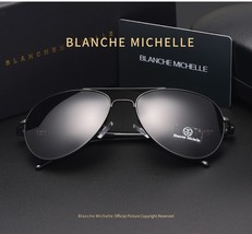 Blanche Michelle Top End Luxury Polarized Men&#39;s UV400 Sun Glasses with b... - £58.73 GBP