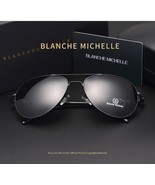 Blanche Michelle Top End Luxury Polarized Men&#39;s UV400 Sun Glasses with b... - £58.97 GBP