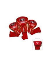 NFL Offiziell Set of 3 Contour Golf Driver 3 and X Headcovers San Francisco 49 - £59.98 GBP