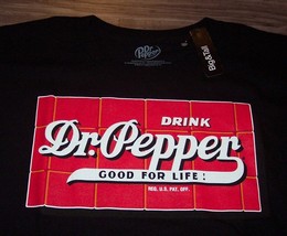 Vintage Style Drink Dr. Pepper Soda T-Shirt Big &amp; Tall 3XL 3XLT New w/ Tag - £18.50 GBP