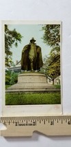 1905 COLOR POSTCARD Puritan Deacon Chapin Statue SPRINGFIELD MA Undivide... - £5.30 GBP