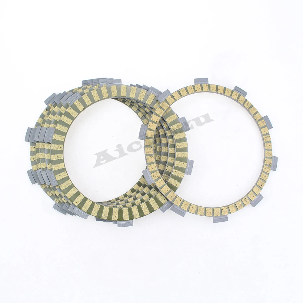 ACZ Motorcycle Engine Clutch Friction Plates &amp; Steel Plates Kit Clutch Frictions - £196.41 GBP