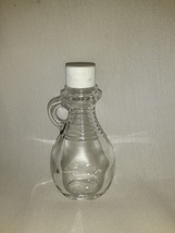 W.B. Co. Small Glass Bottle with Handle - £3.91 GBP