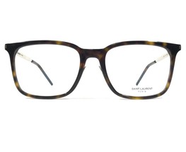 Saint Laurent SL263 007 Eyeglasses Frames Tortoise Silver Square 55-20-150 - £134.52 GBP