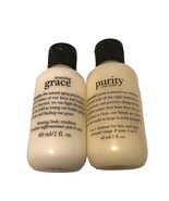 Philosophy Amazing Grace & Purity Simple 2 Oz. Bottles - $265.03 MXN Philosophy Amazing Grace & Purity Simple 2 Oz. Bottles - $265.03 MXN