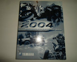 2004 Yamaha Moto Atv Sxs Technique Update Manuel Usine OEM 03 Livre - $22.49