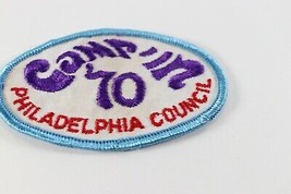 Vintage 1970 Camp In Philadelphia Council Boy Scouts America BSA Camp Patch - $11.69