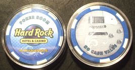(1) Hard Rock CASINO CHIP - Albuquerque, New Mexico - Poker Room - Blue ... - £6.26 GBP