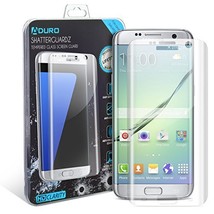 Galaxy S7 Edge Screen Protector, Aduro SHATTERGUARDZ Tempered Glass Scre... - $10.62