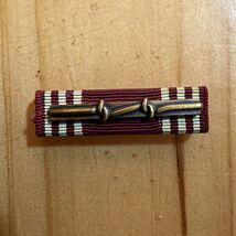 Vintage WW2 US Army Military Good Conduct Service Medal Award Ribbon Bar... - $5.93