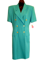 Double Breasted Suit Dress size 8 Dani Max / Lois Snyder Business Career... - $19.75