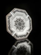 VERSACE Marqueterie ASHTRAY 9" Never used in Box Rosenthal Aschenbecher ... - $371.25