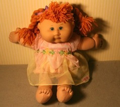 1978 2004 Cabbage Patch Doll Blue / Gray Eyes Light Red Braided Hair - £12.19 GBP