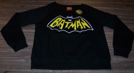 VINTAGE STYLE WOMEN&#39;S TEEN BATMAN DC COMICS Crew Sweatshirt SMALL NEW w/... - $34.65