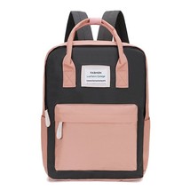 Fashion Women Female Backpack Waterproof Canvas Travel Backpack New School Bag F - £82.80 GBP
