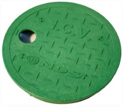 NDS 6” Round Valve Box Overlapping ICV Cover, Green, Sprinkler, Lawn, Co... - £7.93 GBP