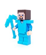 Lego ® Minecraft min017 21130 Steve Medium Azure Armor Minifigure - £13.94 GBP