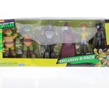 Nickelodeon Teenage Mutant Ninja Turtles Exclusive 6 Pack Figure Box RARE - £78.68 GBP