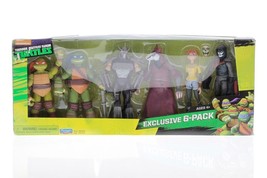 Nickelodeon Teenage Mutant Ninja Turtles Exclusive 6 Pack Figure Box RARE - £78.65 GBP