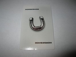 2003 Clue FX Board Game Piece: Horseshoe Weapon Card - $1.00