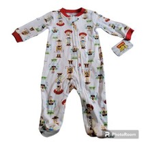 NWT Disney Toy Story 3-6M Christmas Nutcracker Pajamas Woody Buzz Jessie Unisex - £27.24 GBP