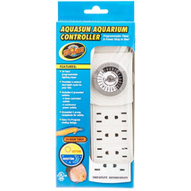Zoo Med AquaSun Aquarium Controller 8 Outlet Timer and Power Strip 1 count Zoo M - £32.16 GBP