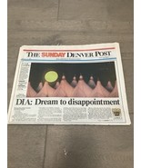 DENVER POST February 12 1995 DIA: Dream to Disappointment Denver Interna... - €26,24 EUR