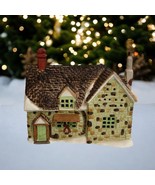 Dept 56 Stone Cottage Dickens Village Lighted Christmas Building From 1985 - $39.60