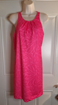 Vineyard Vines Criss Cross Back Strap Sundress Hot Pink Sleeveless Dress... - £34.84 GBP